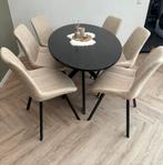 Gave eettafel set, Huis en Inrichting, Tafels | Eettafels, Ophalen, Overige materialen, Industrieel chique, 50 tot 100 cm