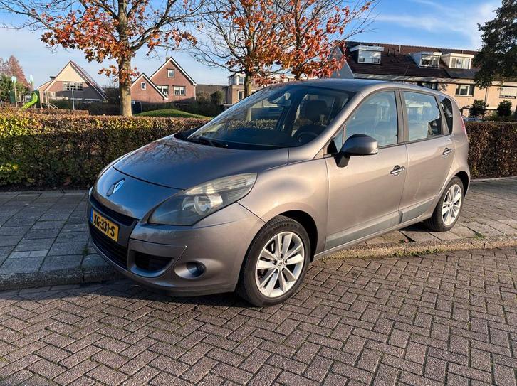 Renault Scénic 1.6 16V 81KW 2009 Grijs, Auto's, Renault, Particulier, Scénic, ABS, Airbags, Airconditioning, Boordcomputer, Centrale vergrendeling