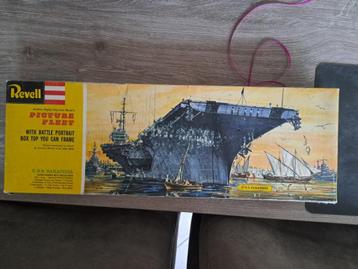USS Saratoga vliegdekschip Revell H385 1/546 beschikbaar voor biedingen