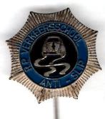 Anti Slip R.P. verkeersschool zilverkleurig speldje( X_020a), Verzenden, Nieuw, Transport, Speldje of Pin