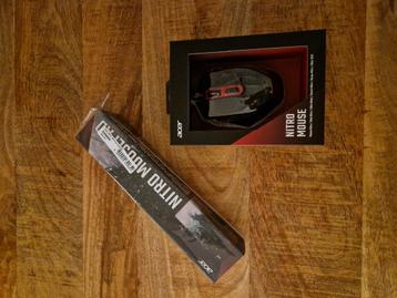 Acer Nitro gaming muis en mat (nieuw) 1 euro verzending beschikbaar voor biedingen