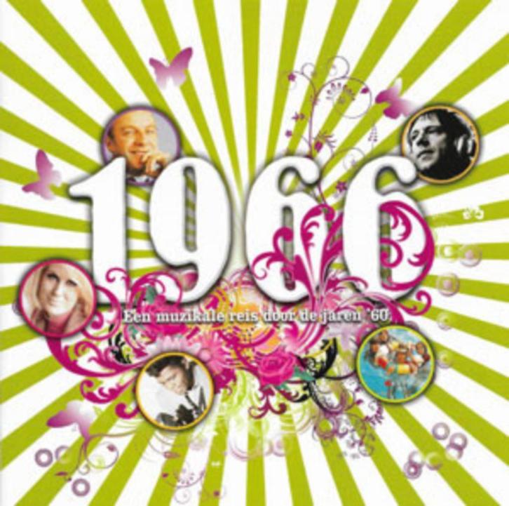 Muzikale reis door de jaren 60 - 1966 - 3 cd's, Cd's en Dvd's, Cd's | Verzamelalbums, Zo goed als nieuw, Pop, Boxset, Ophalen of Verzenden