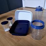 Tupperware, Blauw, Gebruikt, Ophalen