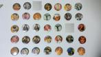Film acteur artiest muziek buttons set James Dean Blondie, Verzamelen, Speldjes, Pins en Buttons, Verzenden, Gebruikt