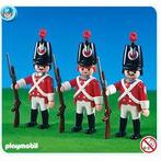 Playmobil 7675 Engelse roodrok soldaten uit 2003 ongeopend, Ophalen of Verzenden, Nieuw, Complete set