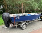 Vis/tourboot Sylvan super snapper / 20 pk honda, Watersport en Boten, Ophalen, Gebruikt, Complete set