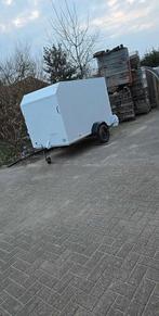 Gesloten aanhanger gebruikt voor kart, Sport en Fitness, Karting, Ophalen, Zo goed als nieuw, Kart