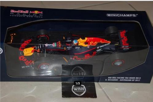 RED BULL RB13 F1 AUSTRALIA GP RICCIARDO Minichamps WRH, Hobby en Vrije tijd, Modelauto's | 1:18, Zo goed als nieuw, Auto, MiniChamps