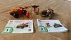 LEGO Ninjago 71789 – Kai en Ras' Auto en Motor Duel, Ophalen of Verzenden, Zo goed als nieuw