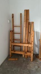 FLEXA Set voor hoogslaper hoog bed., Ophalen, 90 cm, Eenpersoons, Beige