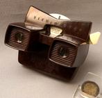 Bakeliet View-Master Model E, 1955-'61, met doos en schijven, Ophalen of Verzenden, Gebruikt