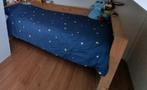 Steigerhout (logeer) bed., Ophalen, 70 tot 85 cm, Zo goed als nieuw, Hoogslaper of Stapelbed