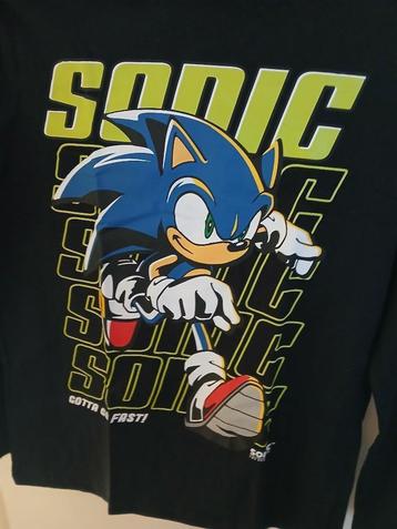 zwarte langarm trui sonic 158/164 beschikbaar voor biedingen