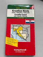 Wegenkaart autokaart kroatie istrien dalmatien dubrovnik, Ophalen of Verzenden, Zo goed als nieuw, 2000 tot heden, Landkaart