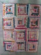 Wollen kleed deken patchwork, Ophalen of Verzenden