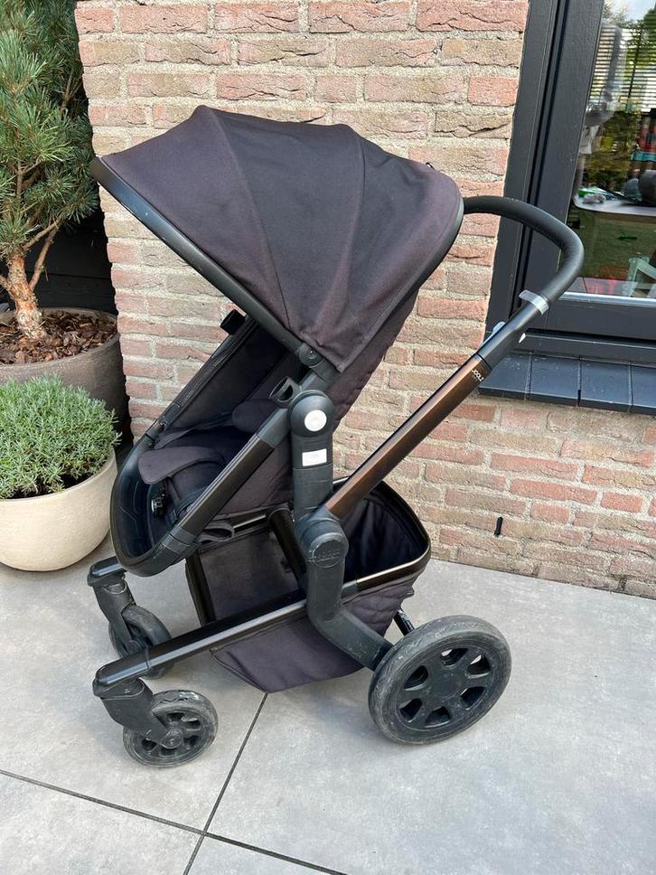 Joolz Day 3 Quadro Nero Compleet, Kinderen en Baby's, Kinderwagens en Combinaties, Gebruikt, Combiwagen, Overige merken, Met reiswieg