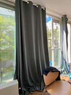groene gordijnen - 4, Huis en Inrichting, Ophalen, 200 cm of meer, 150 tot 200 cm, Zo goed als nieuw