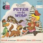 7" vinyl mini-LP Walt Disney - Peter en de wolf, Verzenden, Overige figuren, Gebruikt, Plaatje of Poster