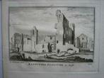 132 / delft Karthuyser klooster Kopergravure 18e eeuw, Ophalen of Verzenden