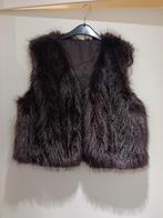 Harige gilet ( bodywarmer te koop! Bruin Maat S/M Nieuw!, Kleding | Dames, Bodywarmers, Ophalen of Verzenden, Nieuw, Bruin