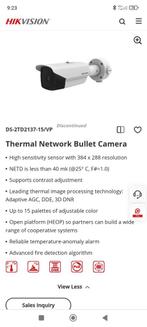 Hikvision thermol camera ds-2td2137-15/vp, Ophalen of Verzenden, Nieuw