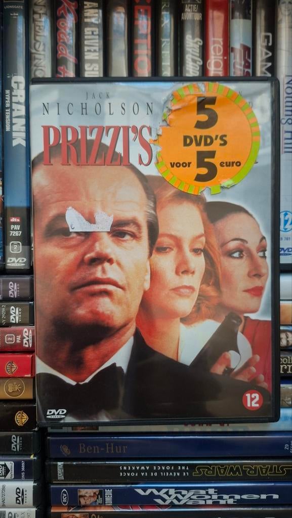 Prizzi's honor dvd, Alle leeftijden, Ophalen of Verzenden, Zo goed als nieuw