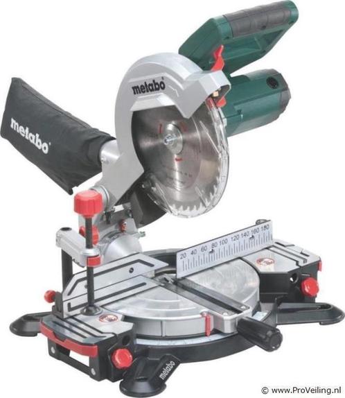 Online Veiling: Metabo KS216M afkortzaag, Doe-het-zelf en Verbouw, Gereedschap | Zaagmachines, Nieuw