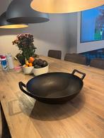 Mooi wookpan gietijzer nieuw, Huis en Inrichting, Keuken | Potten en Pannen, Ophalen of Verzenden, Zo goed als nieuw, Gietijzer