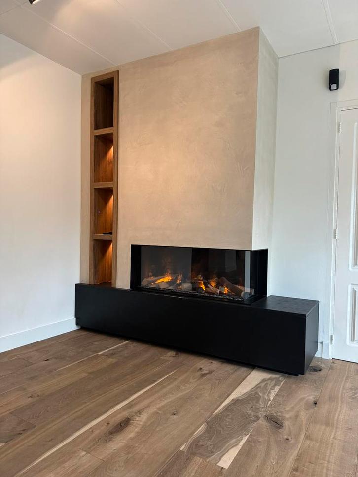 Elektrische inbouw haard Faber e-MatriX 1300/400II, Huis en Inrichting, Haarden, Zo goed als nieuw, Elektrische haard, Ophalen