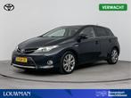 Toyota Auris 1.8 Hybrid Lease Pro Executive | Glazen Panoram, Auto's, Toyota, 136 pk, Gebruikt, Zwart, 4 cilinders