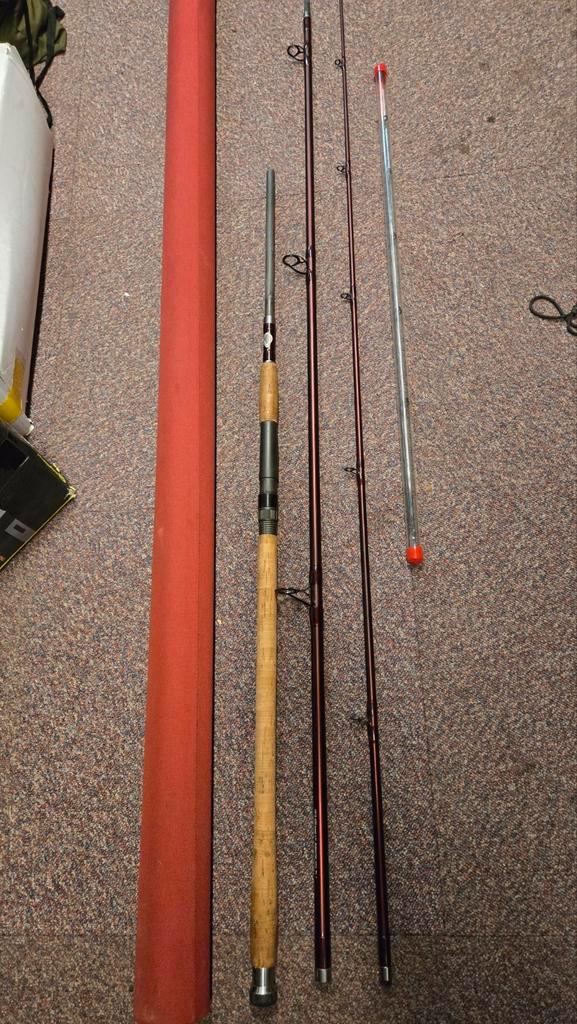 P v/d Willik hengel., Watersport en Boten, Hengelsport | Algemeen, Zo goed als nieuw, Werphengel, Ophalen