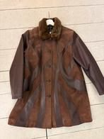 Dino’z leren jas vintage bruin 40, Ophalen of Verzenden, Zo goed als nieuw, Maat 38/40 (M), Bruin