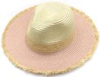 PARTIJ SUMMER HAT PINK BEIGE EN BEIGE PINK, ., Nieuw, Ophalen of Verzenden, .
