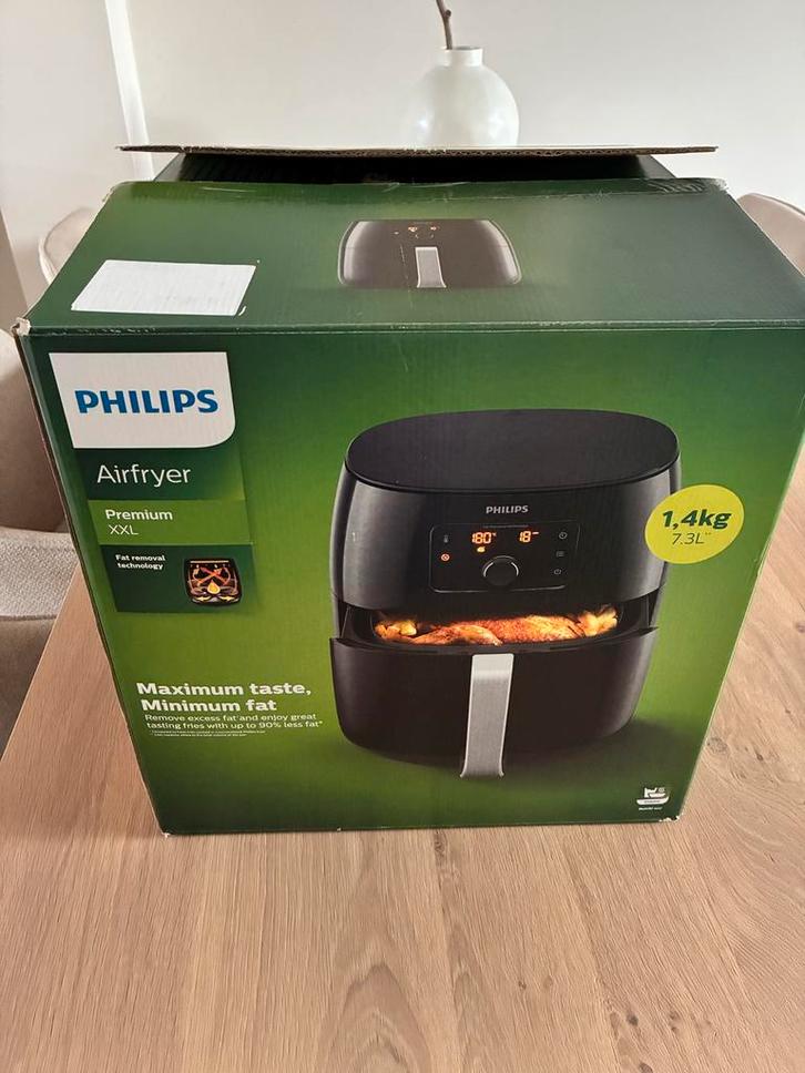 Philips Airfryer Premium XXL 7.4L - Nieuw, Witgoed en Apparatuur, Airfryers, Nieuw, Airfryer XXL, 1500 gram of meer, Ophalen of Verzenden