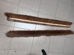 Zachte brede bezem 100 cm 2 stuks evt met steel, Ophalen of Verzenden, Bezem of Borstel