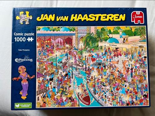 Fata morgana - Jan van Haasteren 1000 stukjes, Hobby en Vrije tijd, Denksport en Puzzels, Zo goed als nieuw, 500 t/m 1500 stukjes