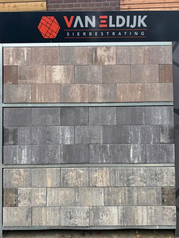 GIGA STUNT 20x30x6 Giallo Violetto Grigio betonsteen tegel beschikbaar voor biedingen