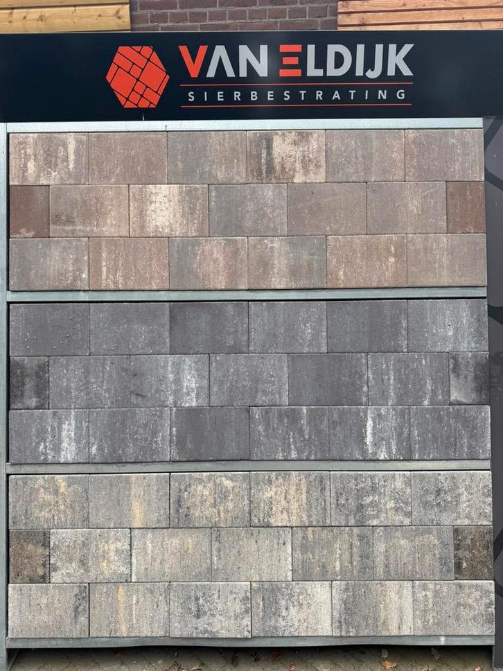 GIGA STUNT 20x30x6 Giallo Violetto Grigio betonsteen tegel, Tuin en Terras, Tegels en Klinkers, Nieuw, Terrastegels, Beton, 10 m² of meer