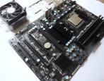 Moederboard setje Asrock AMD AM3+, DDR3, Ophalen of Verzenden, AMD, Gebruikt