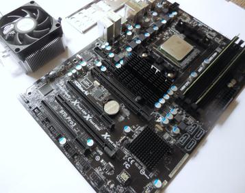 Moederboard setje Asrock AMD AM3+ beschikbaar voor biedingen