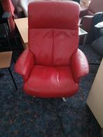 draaistoel leer, Huis en Inrichting, Fauteuils, Ophalen, Gebruikt, ., .