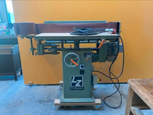 Industriele kantenschuurmachine, Doe-het-zelf en Verbouw, Gereedschap | Schuurmachines, Gebruikt, Bandschuurmachine, 1200 watt of meer