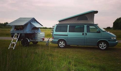Unieke Koch tent-trailer , daktent, gesloten bagagewagen, Caravans en Kamperen, Vouwwagens, tot en met 2, Ophalen
