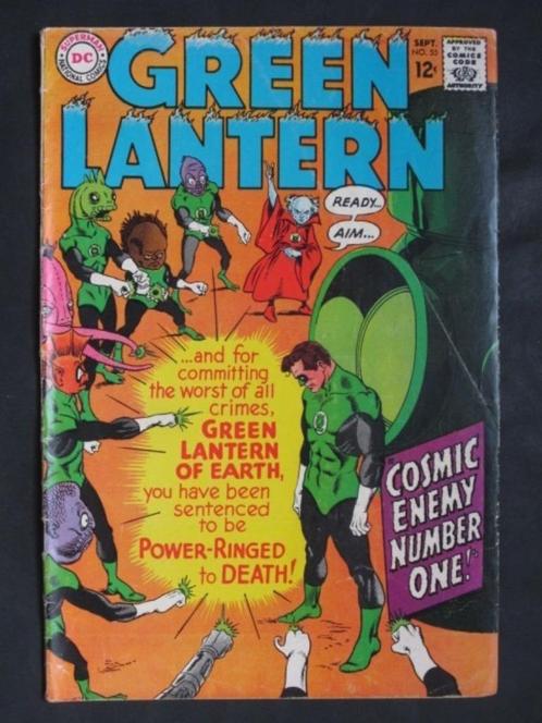 Green Lantern (1960 serie) #55 DC 1967 First Charles Vicker, Boeken, Strips | Comics, Eén comic, Amerika, Verzenden