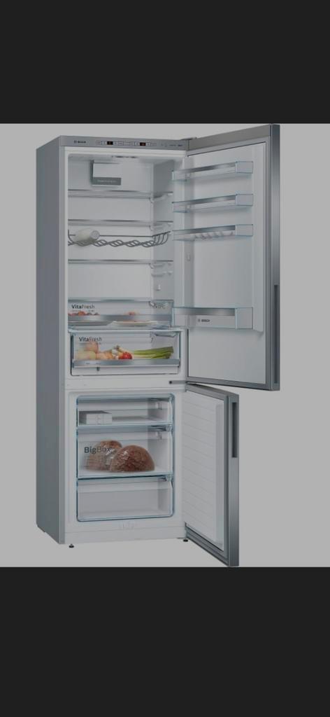 BOSCH KGN36VICT Koelkast met vriezer - No Frost, Witgoed en Apparatuur, Koelkasten en IJskasten, Ophalen of Verzenden