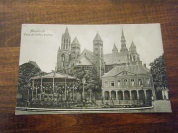 G32 - Maastricht - Vrijthof - Kerk - Muziektent - Mooi/Oud 2 beschikbaar voor biedingen
