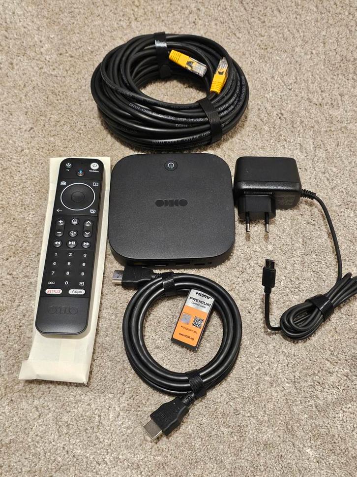 Odido 4K Android TV box  Mediabox + Chromecast - Nieuw!, Audio, Tv en Foto, Decoders en Harddiskrecorders, Nieuw, Decoder, Ophalen of Verzenden