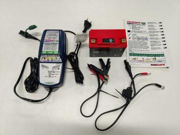 Tecmate Optimate Lithium 4S 5A Acculader & JMT Accu Lithium  beschikbaar voor biedingen