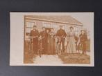 Fotokaart Wijnjeterp Friesland Poseren met Fiets omstr.1910, Ophalen of Verzenden, Voor 1920, Ongelopen, Friesland