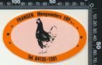 Sticker: Fransen Mengvoeders - Erp (4), Verzenden, Zo goed als nieuw, Bedrijf of Vereniging